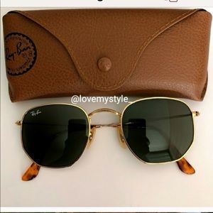 Reposh Rayband Hexagonal Classic Sunglasses